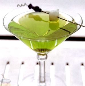 Green Dragon - простой коктейль с коньяком