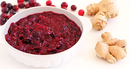 Клюква с имбирем Клюква с имбирем