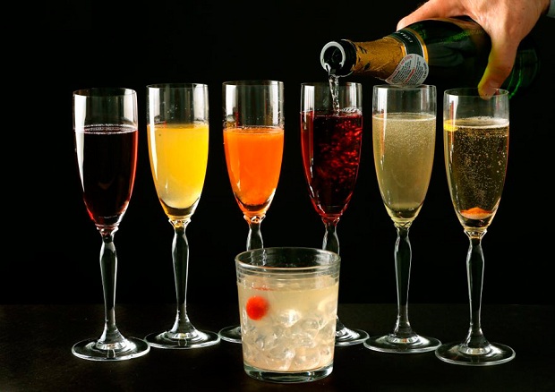 Коктейль с игристым вином Коктейль с игристым вином