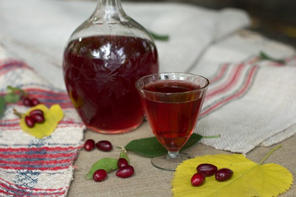 настойка кизила на спирту