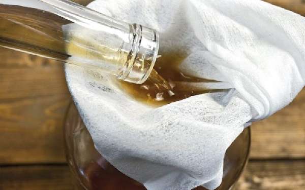 Очистка кедровой настойки Фильтрация кедровой настойки