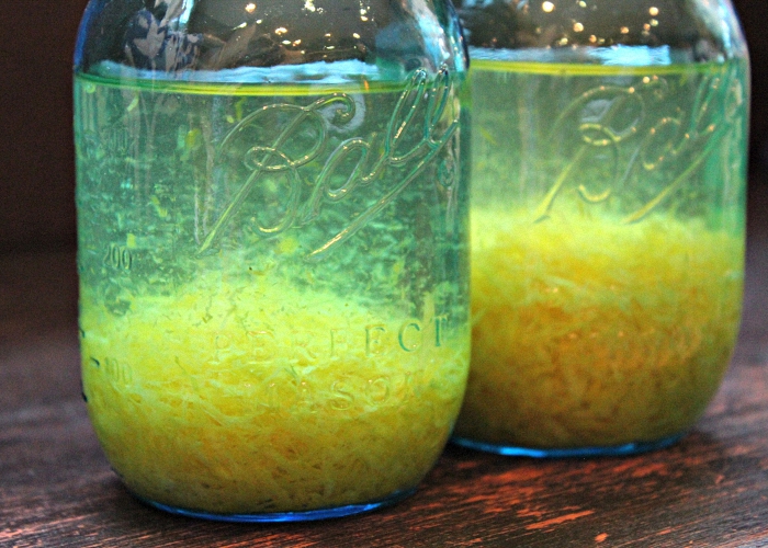 настойка с цедрой лимона