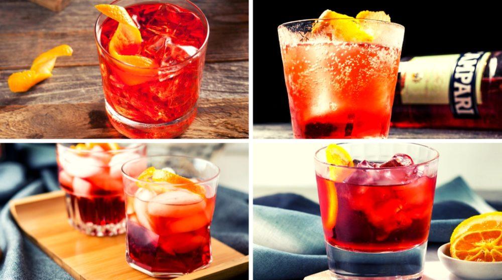 Коктейль Негрони Коктейль Негрони