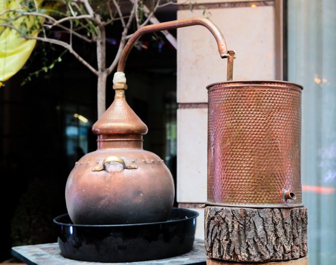 аламбик для производства коньяка