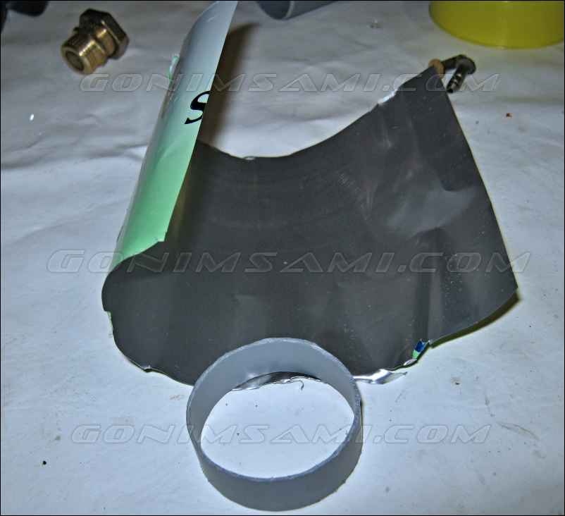 изготовление заглушки для змеевика-охладителя