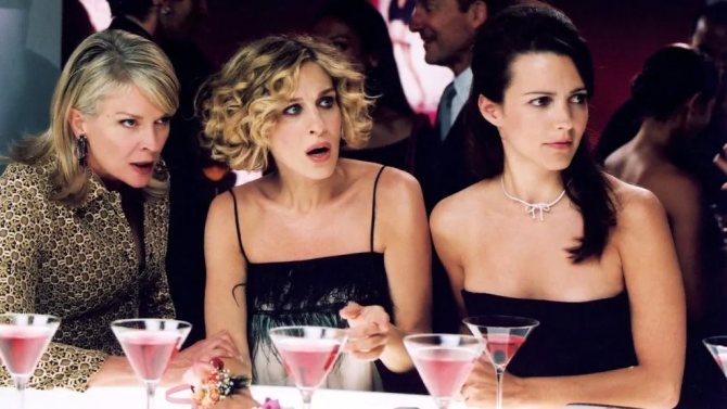 Кадр из фильма Секс в большом городе с Космо