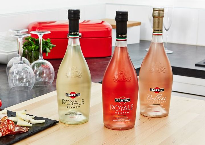 Мартини Royale Bianko и Royale Rosato