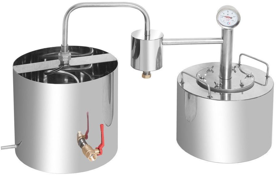 С баком-охладителем