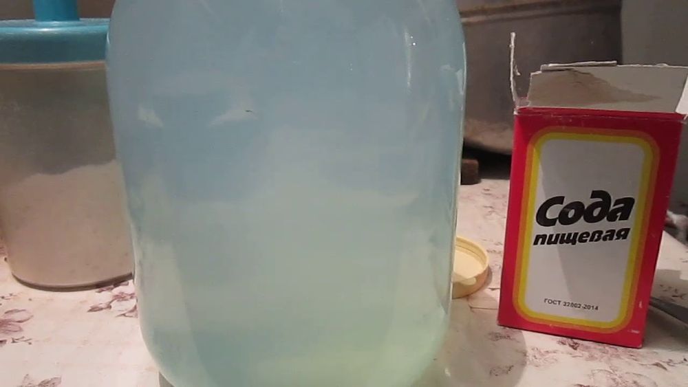 Самогон и сода