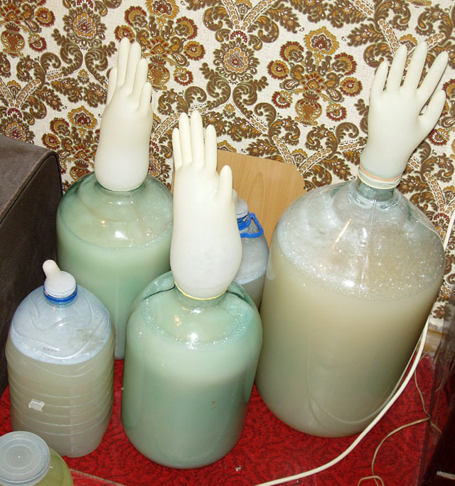 Зерновая брага долго бродит (дольше 45 дней)